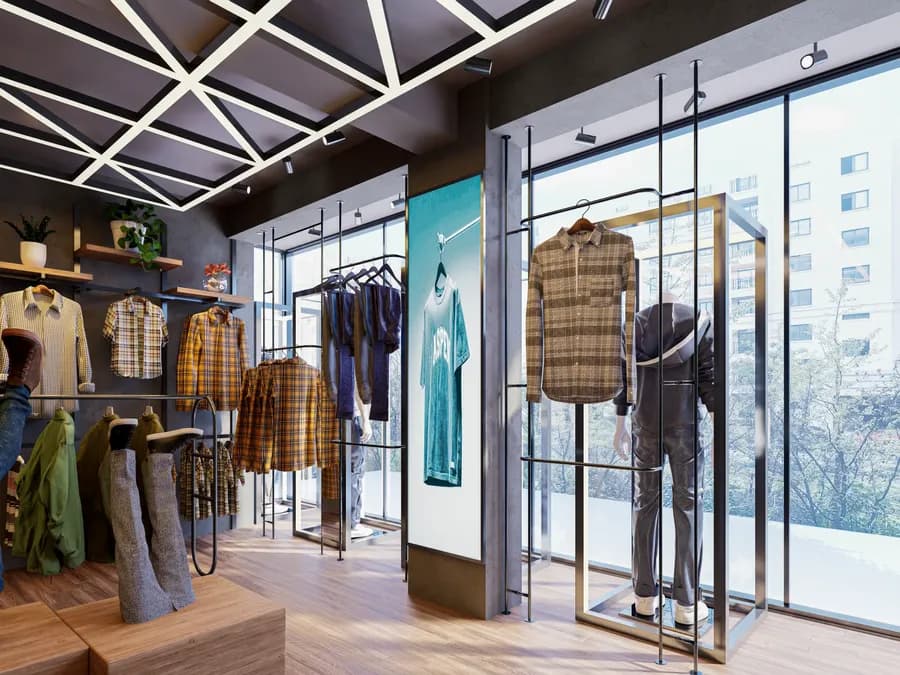 Fashion Showroom Interior Design Dhaka Mannequin Display 2